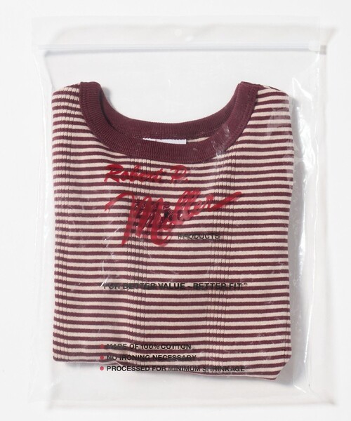 green label relaxing（グリーンレーベルリラクシング）の「【別注】＜Robert P. Miller＞ロングスリーブ / キッズ  100cm-130cm（Tシャツ/カットソー・キッズ・ライトピンク/ダークオレンジ/オレンジ・130cm/100cm/120cm/110cm）」の19枚目の写真