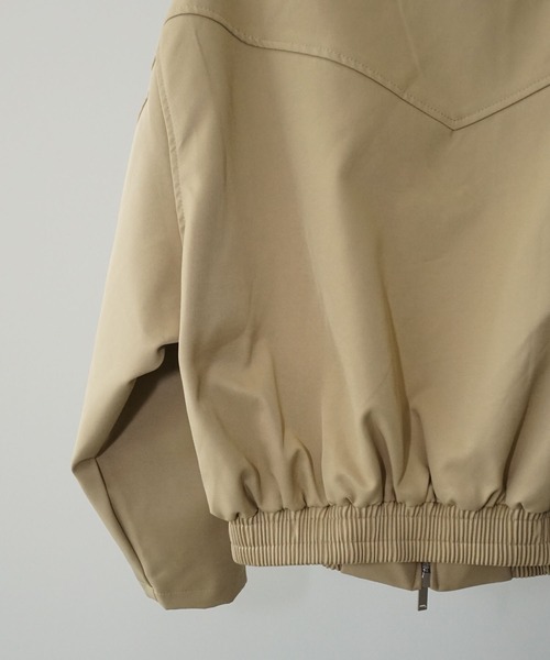 chuclla（チュクラ）の「スタンドネック ショートブルゾン chw25a072（ブルゾン・レディース・ベージュ・FREE）」の18枚目の写真