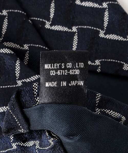 NOLLEY’S（ノーリーズ）の「Fossati ブレイドジャガードネクタイ 25AWコレクション（ネクタイ・メンズ・ブルー系その他6・FREE）」の7枚目の写真