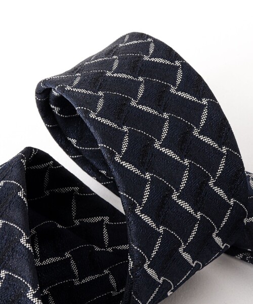 NOLLEY’S（ノーリーズ）の「Fossati ブレイドジャガードネクタイ 25AWコレクション（ネクタイ・メンズ・ブルー系その他6・FREE）」の14枚目の写真