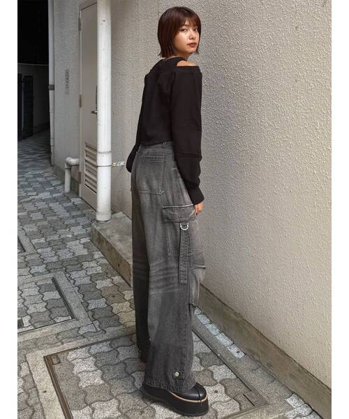 セール】2wayカーゴデニム（デニムパンツ）｜MURUA（ムルーア）の