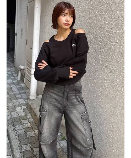 セール】2wayカーゴデニム（デニムパンツ）｜MURUA（ムルーア）の