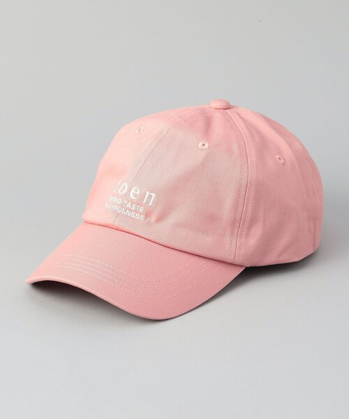 coen(コーエン)の「【新色登場】coen(コーエン)ロゴ刺繍キャップ(キャップ・レディース・モカ/ブラック/ワイン/ダークグリーン/オフホワイト・FREE)」の8枚目の写真