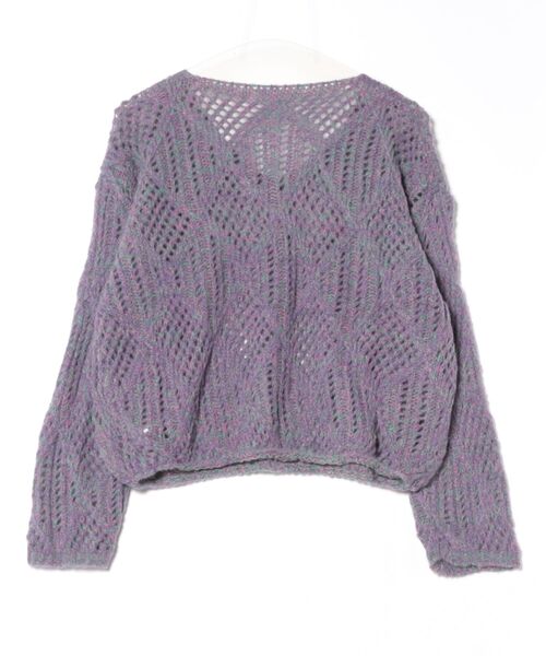 SECRETニット SLY | SHAGGY CUTOUT トップス (ニット ) |SHEL'TTER WEBSTORE