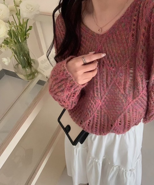 12012さま専用　BACKLASH ニットセーター セット ローゲージざっくりニット | PROPORTION BODY DRESSING