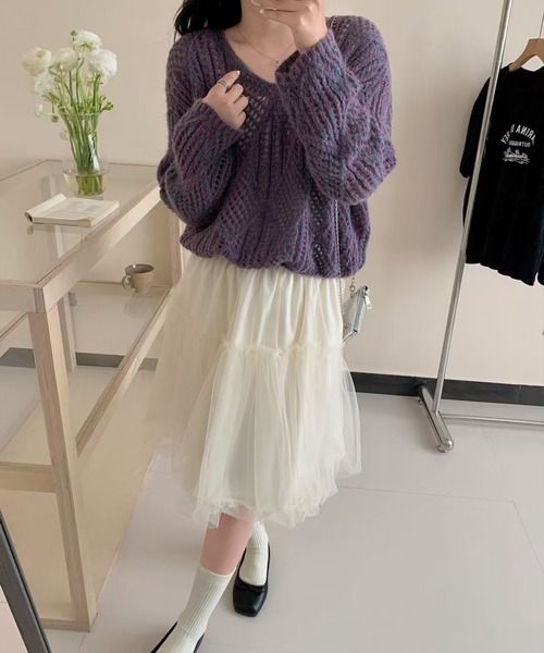 スムースニット他 ReNAVE・洗える】スムースニット プルオーバー / NAVE