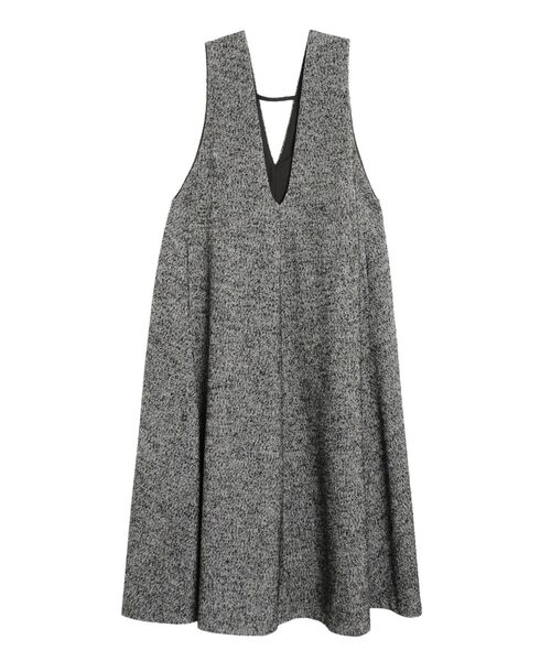 ELENDEEK（エレンディーク）の「ツィードディープVネックワンピース（ワンピース・レディース・ブラック/ブラウン・01/02）」の13枚目の写真