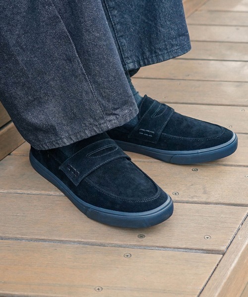 U.S. POLO ASSN.(ユーエスポロアッスン)の「【U.S. POLO ASSN./ユーエスポロアッスン】フェイクスウェードローファー(ローファー・メンズ・キャメル/ブラック・27cm/26.5cm/26cm/25.5cm/25cm)」の5枚目の写真