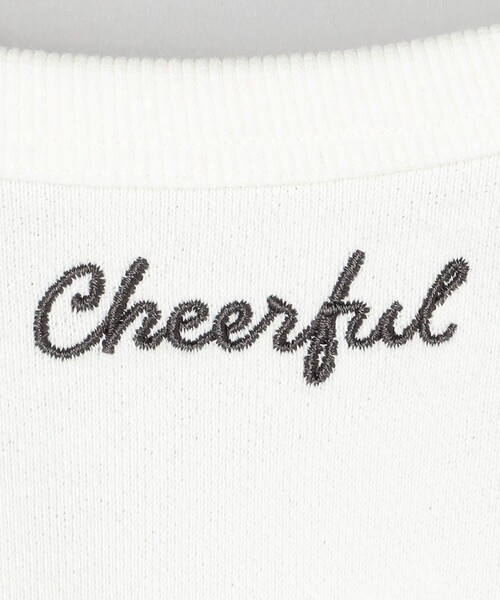 coen（コーエン）の「【再入荷・新色登場】ハートモチーフ裏毛カーディガン（カーディガン/ボレロ・レディース・ダークグレー/オレンジ/オフホワイト/ナチュラル/ホワイト/レッド・L/M）」の21枚目の写真