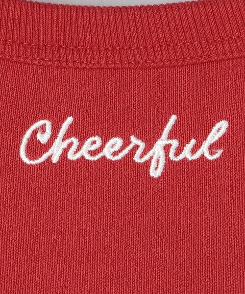 coen（コーエン）の「【再入荷・新色登場】ハートモチーフ裏毛カーディガン（カーディガン/ボレロ・レディース・ダークグレー/オレンジ/オフホワイト/ナチュラル/ホワイト/レッド・L/M）」の17枚目の写真