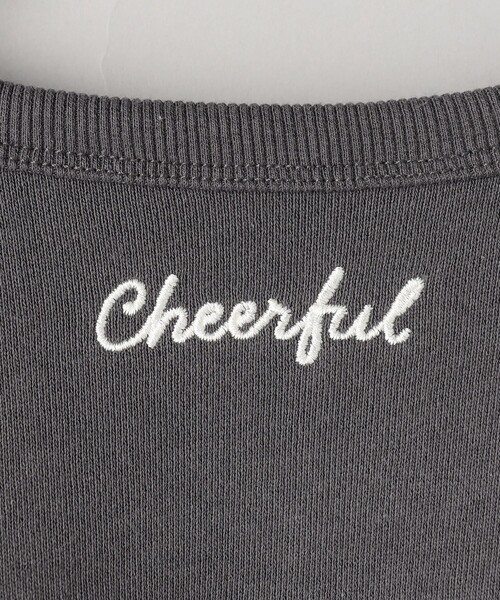 coen（コーエン）の「【再入荷・新色登場】ハートモチーフ裏毛カーディガン（カーディガン/ボレロ・レディース・ダークグレー/オレンジ/オフホワイト/ナチュラル/ホワイト/レッド・L/M）」の13枚目の写真