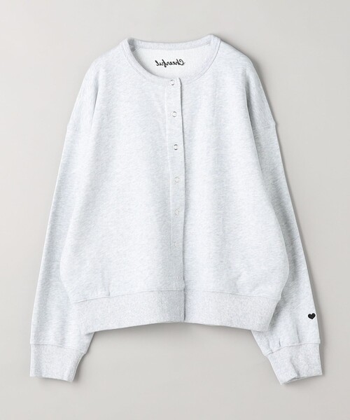 coen（コーエン）の「【再入荷・新色登場】ハートモチーフ裏毛カーディガン（カーディガン/ボレロ・レディース・ダークグレー/オレンジ/オフホワイト/ナチュラル/ホワイト/レッド・L/M）」の11枚目の写真