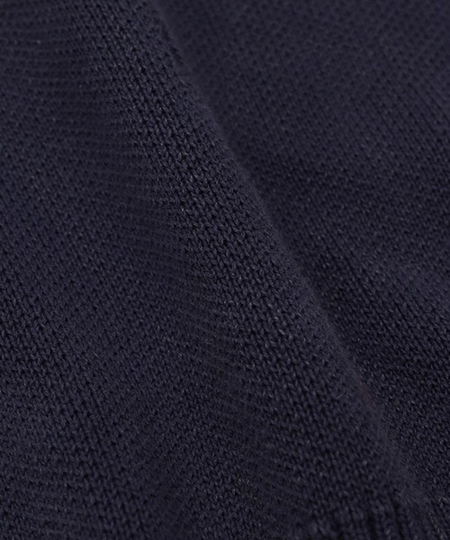 MASONPRINCE（メイソンプリンス）の「オーバーサイズ 3D刺繍 サイドライン ニット MY2161【MASONPRINCE】【2025AW】（ニット/セーター・メンズ・ネイビー・L/M/S）」の8枚目の写真