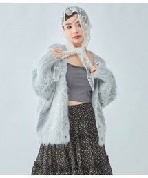 PEACH JOHN | シャギールーズニットカーディガン(カーディガン/ボレロ)