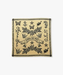 ANNA SUI NYC（アナ スイ エヌ ワイ シー）の「グラフィックサテンスカーフ（バンダナ/スカーフ）」
