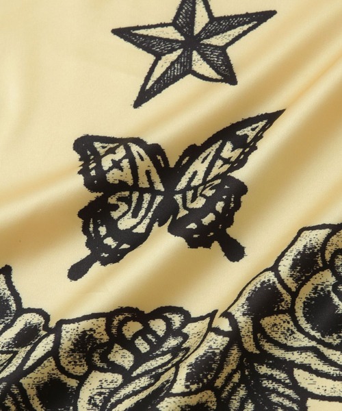 anna sui nyc(アナ スイ エヌ ワイ シー)の「グラフィックサテンスカーフ(バンダナ/スカーフ・レディース・ラベンダー/グレー/ライム/イエロー・FREE)」の19枚目の写真