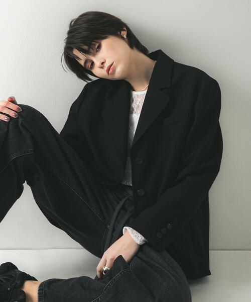 セール】強撚ウールテーラードジャケット（その他アウター）｜URBAN
