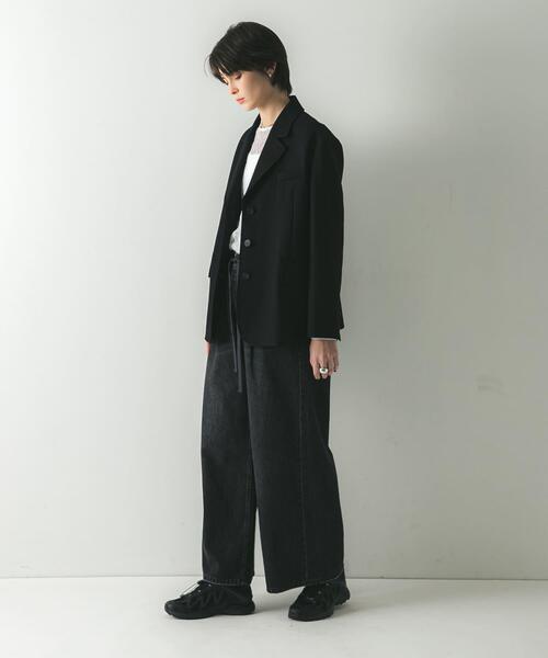 アーバンリサーチ（URBAN RESEARCH）/強撚ウールテーラードジャケット セール】強撚ウールテーラードジャケット（その他アウター）｜URBAN