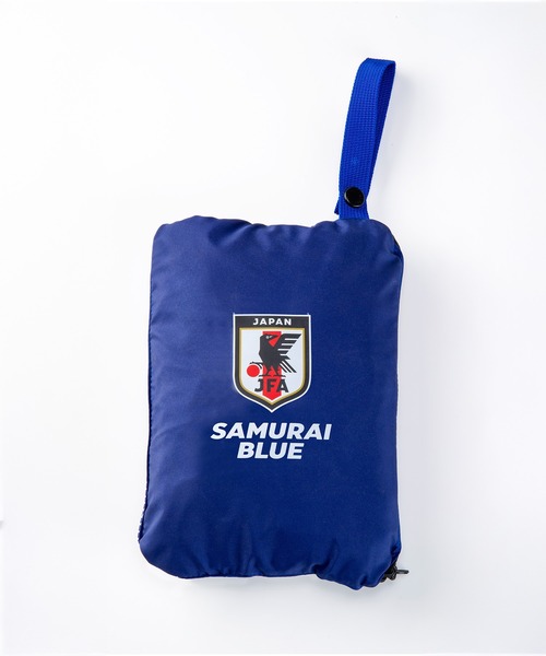 T‐REX（ティーレックス）の「【T‐REX】ポケッタブルレインカバー　日本代表ver（ベビーカー/ベビーカー用品・キッズ・ブルー系その他・ONE SIZE）」の4枚目の写真