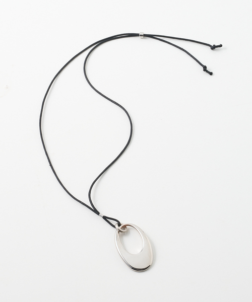 collex（コレックス）の「【dignif】【金属アレルギー対応】オーバルトップコードネックレス（ネックレス・レディース・シルバー/ゴールド・フリー）」の12枚目の写真