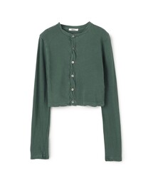 EDITION | フライスビンテージ クルーネックカーディガン(カーディガン/ボレロ)