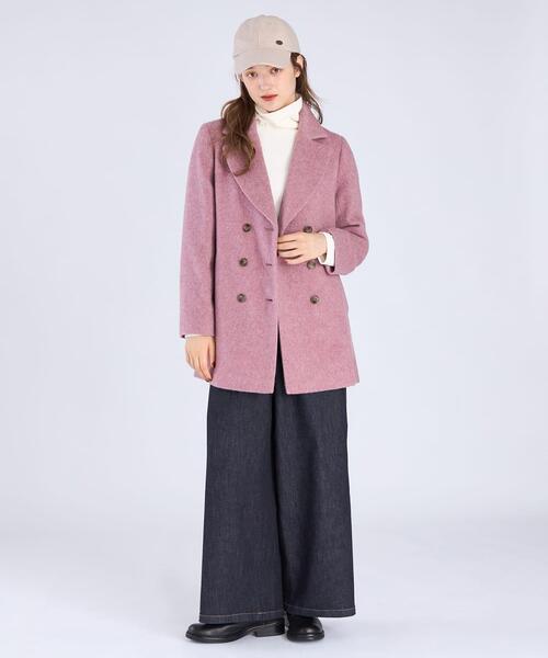 セール】シャギー ピーコート（ピーコート）｜To b. by agnes b