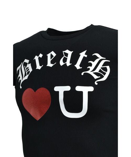 BREATH（ブレス）の「LOVE BH W TEE（Tシャツ/カットソー・レディース・チャコールグレー/ブラック・SMALL/MEDIUM）」の8枚目の写真