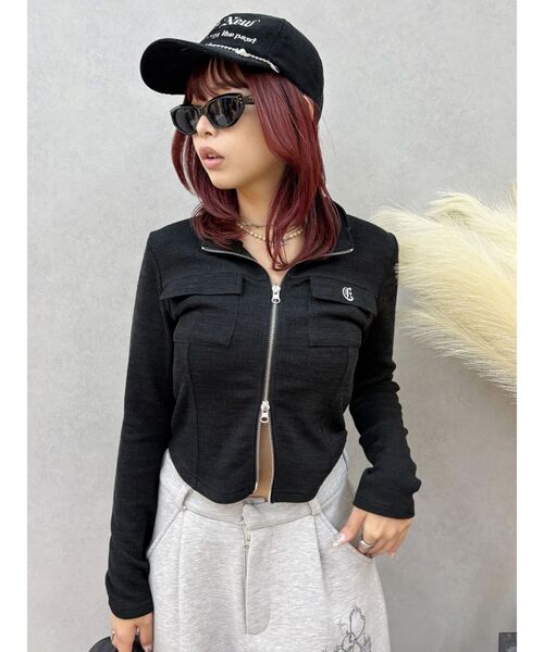 EVRIS（エヴリス）の「チャームコーデュロイCAP（キャップ・レディース・ブラック/ブラウン・FREE）」の22枚目の写真