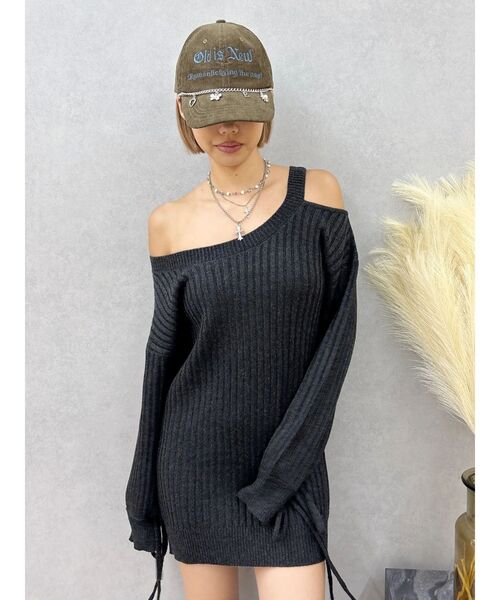 EVRIS（エヴリス）の「チャームコーデュロイCAP（キャップ・レディース・ブラック/ブラウン・FREE）」の12枚目の写真