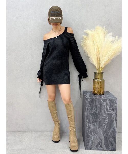 EVRIS（エヴリス）の「チャームコーデュロイCAP（キャップ・レディース・ブラック/ブラウン・FREE）」の10枚目の写真