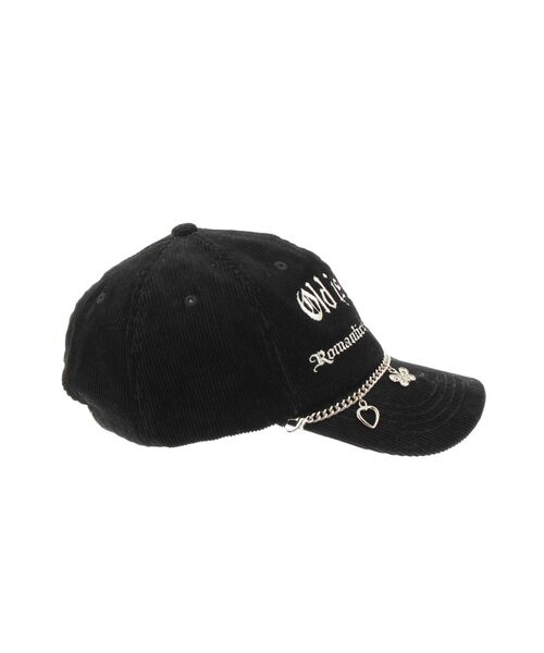 EVRIS（エヴリス）の「チャームコーデュロイCAP（キャップ・レディース・ブラック/ブラウン・FREE）」の7枚目の写真