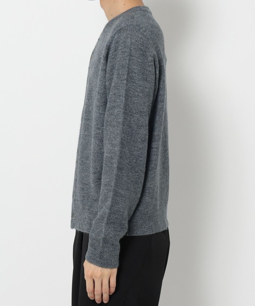 HARE（ハレ）の「メランジクルーネックカーディガン(HARE)（カーディガン/ボレロ・メンズ・オレンジ/ブルー/ブラック・FREE）」の10枚目の写真