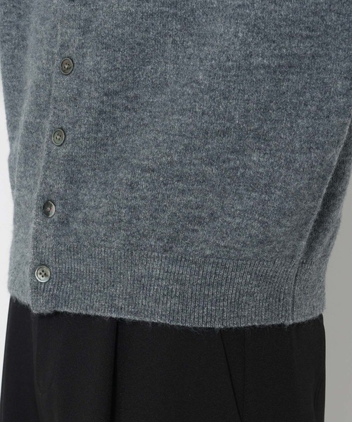 HARE（ハレ）の「メランジクルーネックカーディガン(HARE)（カーディガン/ボレロ・メンズ・オレンジ/ブルー/ブラック・FREE）」の14枚目の写真