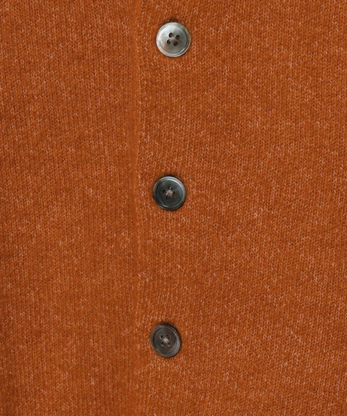 HARE（ハレ）の「メランジクルーネックカーディガン(HARE)（カーディガン/ボレロ・メンズ・オレンジ/ブルー/ブラック・FREE）」の17枚目の写真