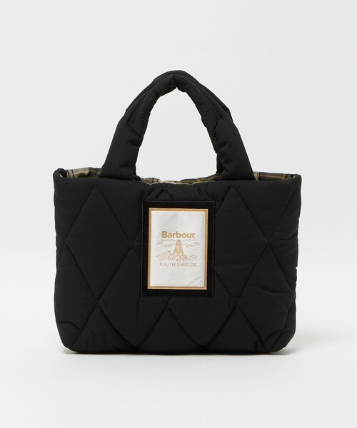 Barbour（バブアー）の「＜Barbour＞キルティング トートバッグ（ミニ）（トートバッグ・レディース・ブラック/オリーブ・FREE）」の21枚目の写真
