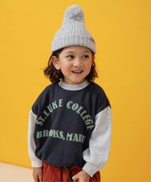 BREEZE | 【ジュニア対応】あったかロゴバリエーショントレーナー(スウェット)