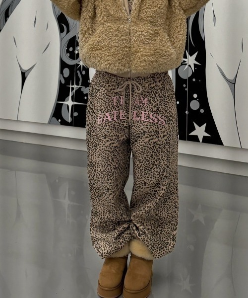 LAMPOON】ヒョウ柄スエットパンツ（スウェットパンツ）｜VIBGYOR