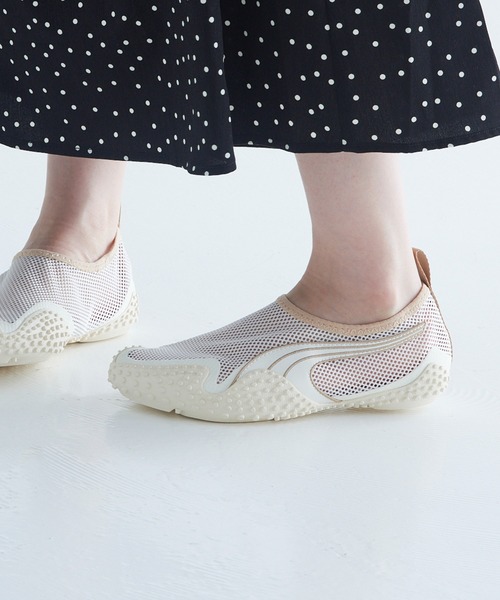 PUMA(プーマ)の「【PUMA】MOSTRO FLEX MESH(スニーカー・レディース・アイボリー/ブラック・23.5cm/23cm/25cm/24.5cm/24cm)」の14枚目の写真