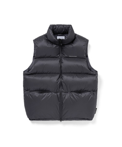   ダウンベスト M 黒 ミレー MILLET ヴァレーブランシュダウンベスト 中綿 フード付き M 黒