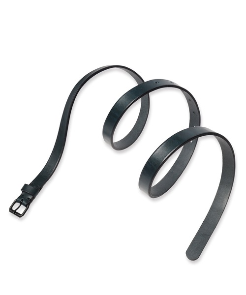 Dulcamara（ドゥルカマラ）の「カラーバックルロングベルト - Dark Navy（ベルト・レディース・ブラック/ブロンズ・1/0）」の2枚目の写真