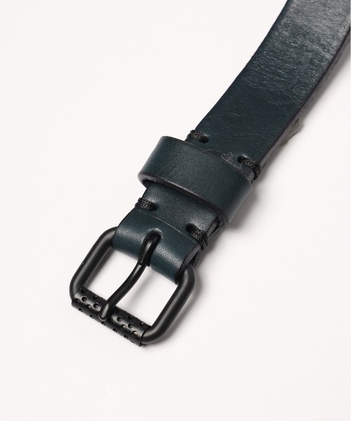 Dulcamara（ドゥルカマラ）の「カラーバックルロングベルト - Dark Navy（ベルト・レディース・ブラック/ブロンズ・1/0）」の6枚目の写真