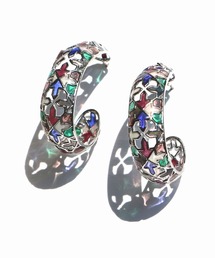 Zoule ゾーラ:MOROCCAN モロッカンシリーズ jigsaw ピアス