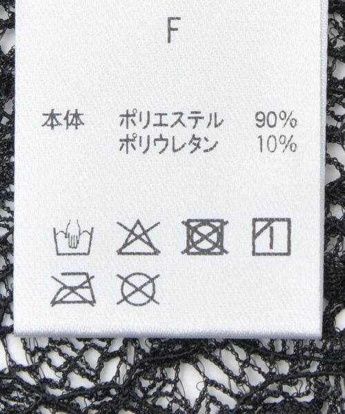 GARAGE OF GOOD CLOTHING（ガレージオブグッドクロージング）の「レースシアーシャツ（Tシャツ/カットソー・レディース・テラコッタ/ブラック/アイボリー・FREE）」の5枚目の写真