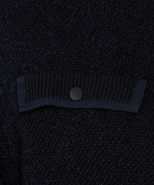 K.T KIYOKO TAKASE（キヨコタカセ）の「モールジャカードニット ジップアップカーディガン（カーディガン/ボレロ・レディース・グレー/ネイビー・9号/11号）」の18枚目の写真