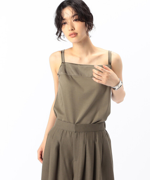 COMME CA（コムサ）の「【前後2WAY】アルビ二スタスムース キャミソール（キャミソール・レディース・ネイビー・9号）」の10枚目の写真