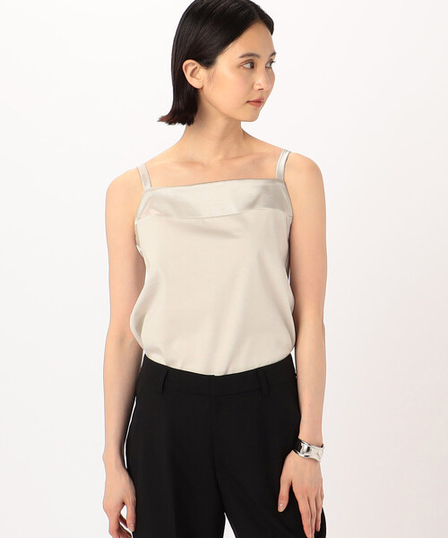 COMME CA（コムサ）の「【前後2WAY】アルビ二スタスムース キャミソール（キャミソール・レディース・ネイビー・9号）」の11枚目の写真