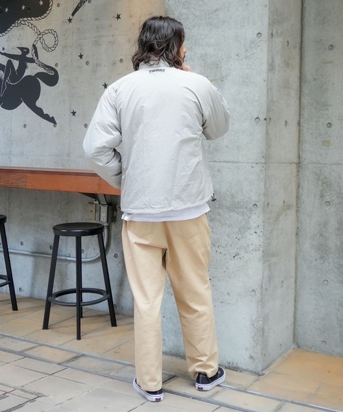 THRASHER（スラッシャー）の「NYLON/BOA REVERSIBLE STAND JACKET/THRASHER スラッシャー ボア リバーシブル スタンドジャケット 2WAY フリース ストリート スケーター カジュアル アウター（その他アウター・メンズ・カーキ/ブラック/ライトグレー・MEDIUM/LARGE/X-LARGE）」の16枚目の写真