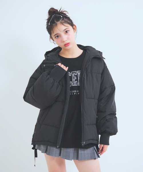 repipi armario（レピピ アルマリオ）の「ベロアワッペンルーズウラケ（スウェット・キッズ・アイボリー/ブラック/グレー/ネイビー・SMALL/MEDIUM/LARGE）」の22枚目の写真