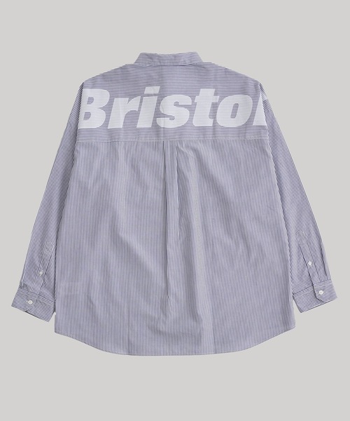 F.C.Real Bristol(エフシーレアルブリストル)の「【F.C.Real Bristol/エフシーレアルブリストル】BIG LOGO L/S BAGGY SHIRT(シャツ/ブラウス・メンズ・ネイビー/ブラック・M/L)」の5枚目の写真