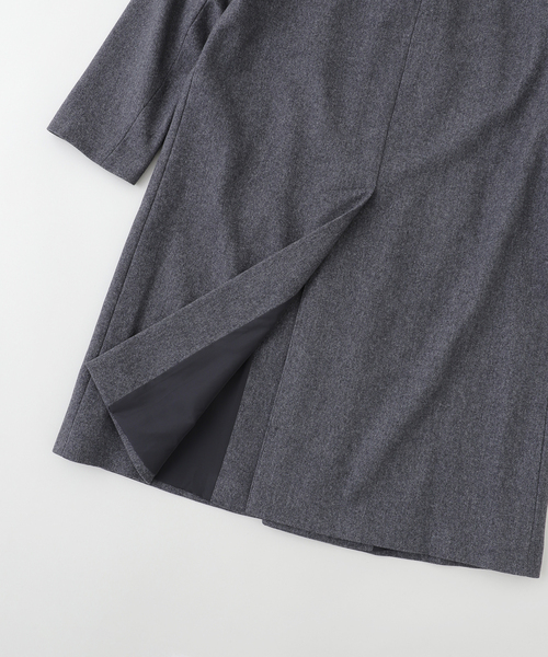 HEVO（イーヴォ）の「hevo(イーヴォ) SURBO Light Melton コート（その他アウター・メンズ・ブラック/グレー・44/48/46）」の6枚目の写真